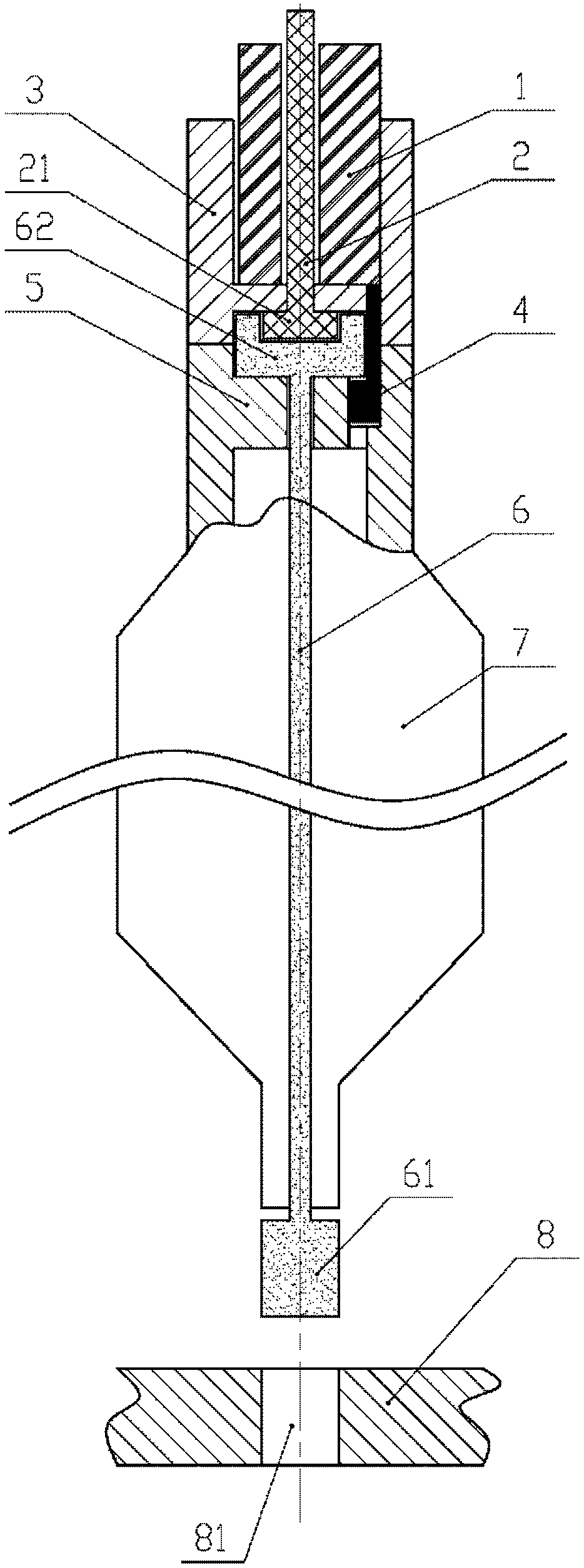 Locking and lifting mechanism for reactor fuel assembly and locking and lifting method