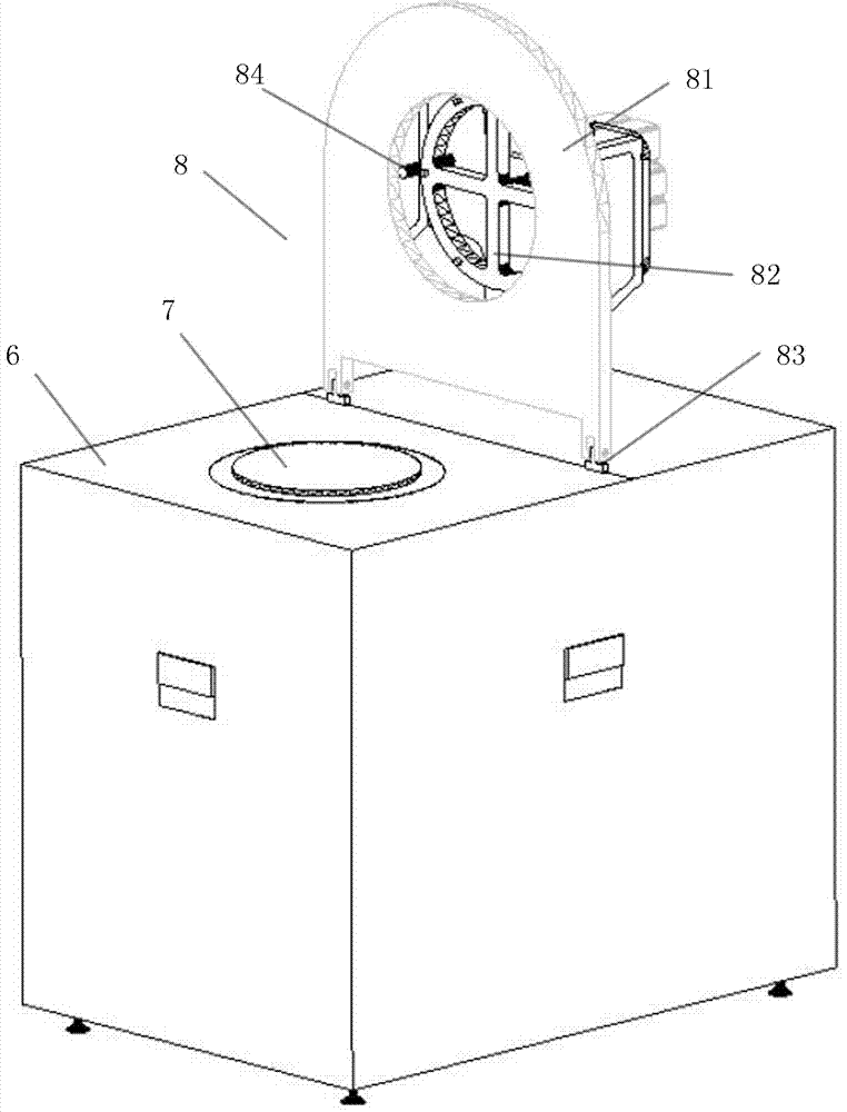 Film expansion machine and process for laser cutting by employing same