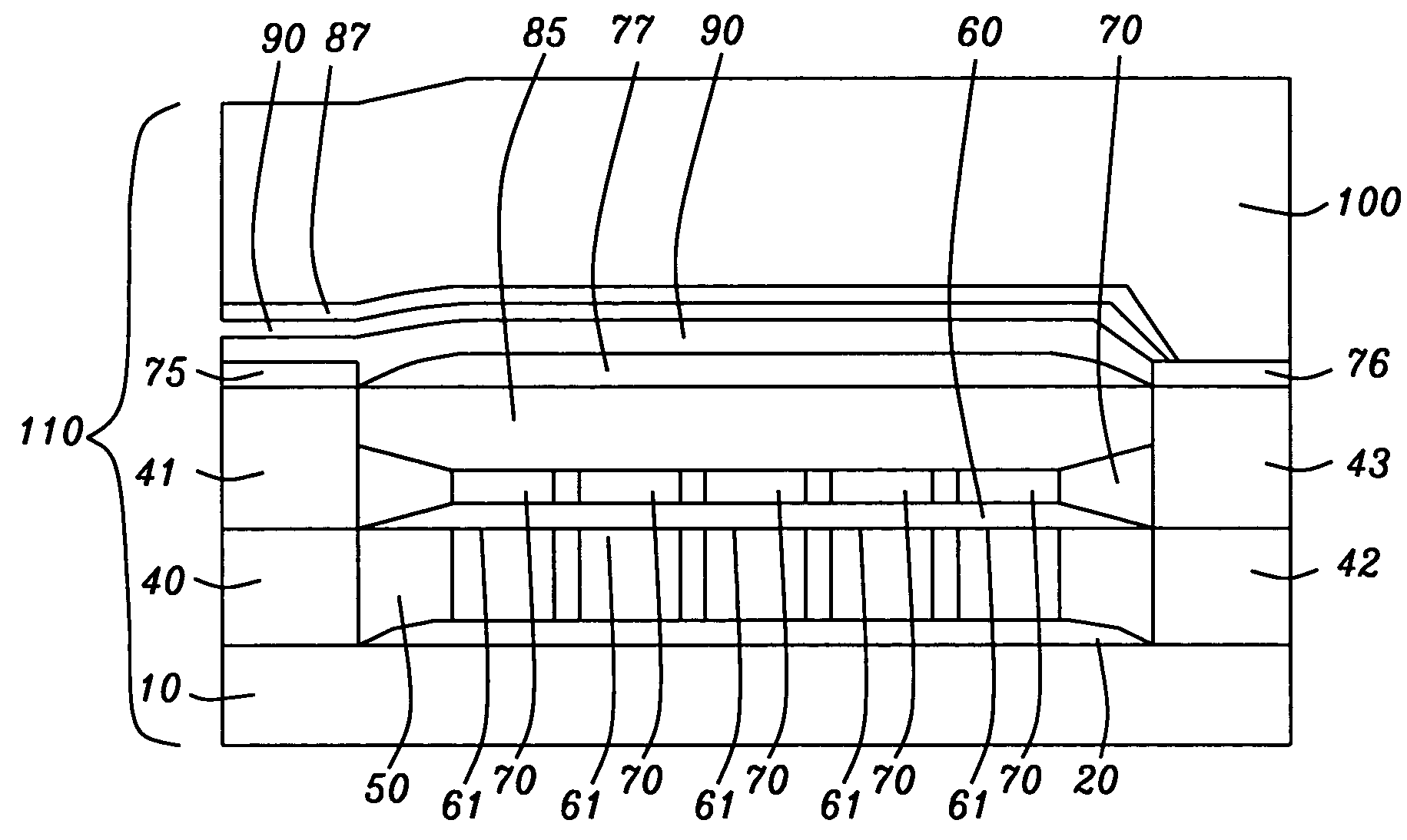 Method to make a planar writer with low D.C. coil resistance