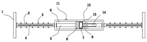 A surface spraying device for building construction materials