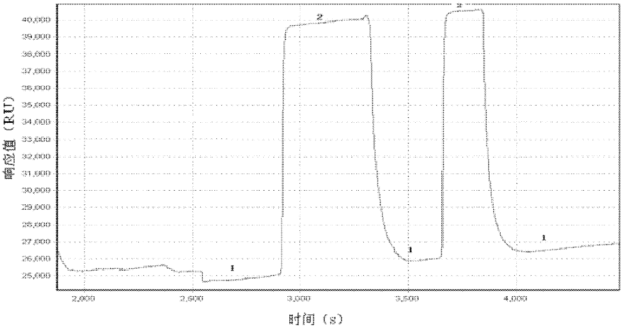 Method for preparing chlorsulfuron molecular imprinting SPR (surface palsmon resonance) sensor chip