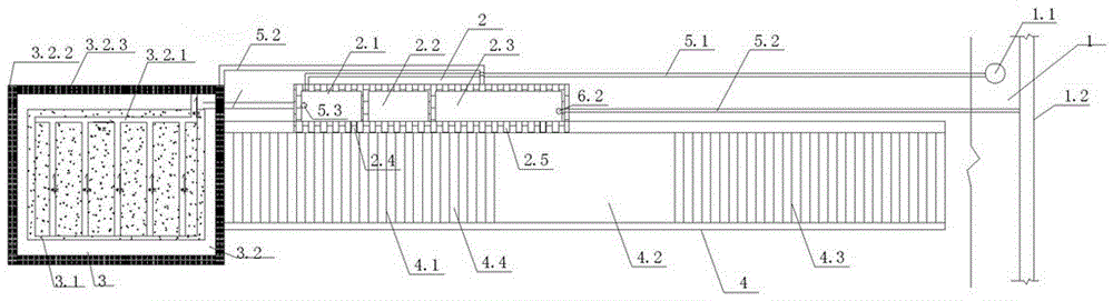 Method and system for self-cleaning water-saving type comprehensive vehicle washing for civil construction site