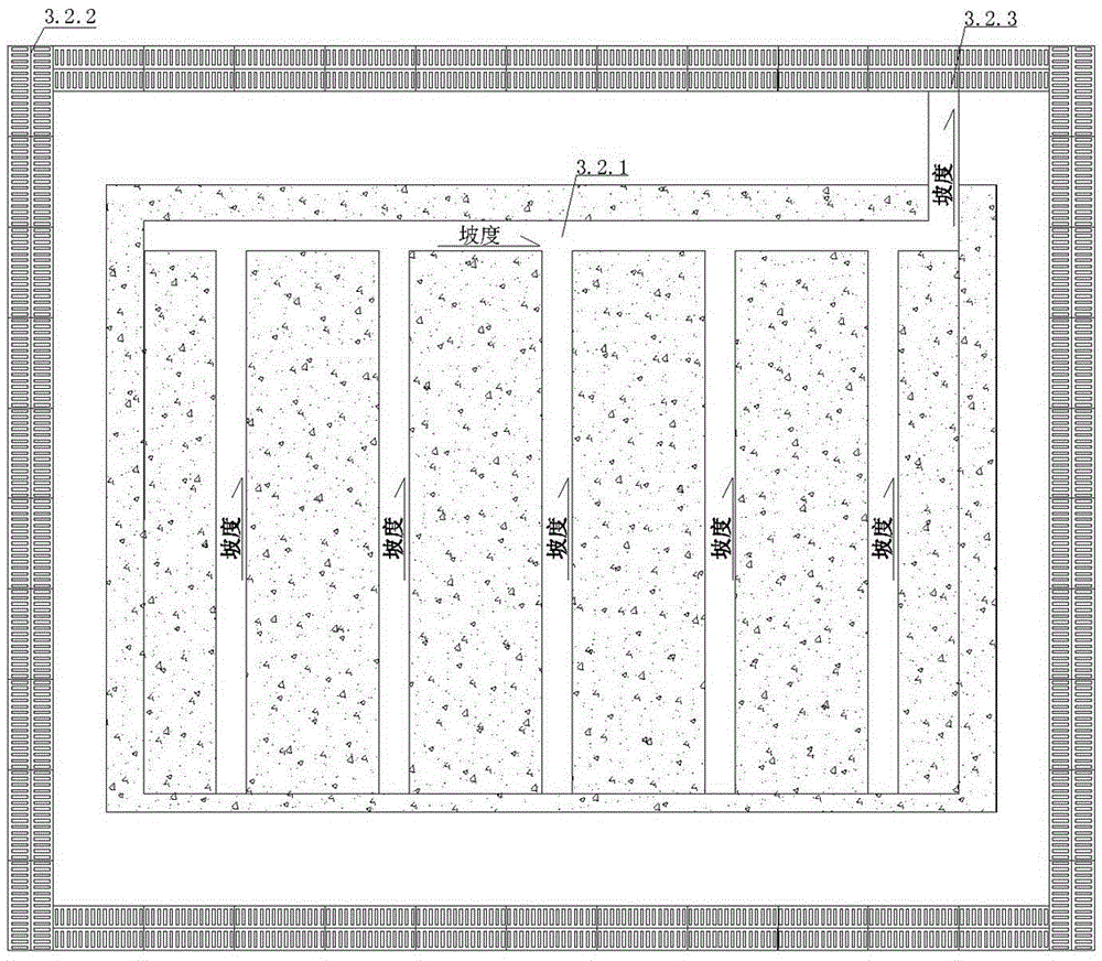 Method and system for self-cleaning water-saving type comprehensive vehicle washing for civil construction site