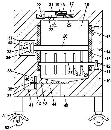 Efficient shoe material finishing agent and preparation method thereof