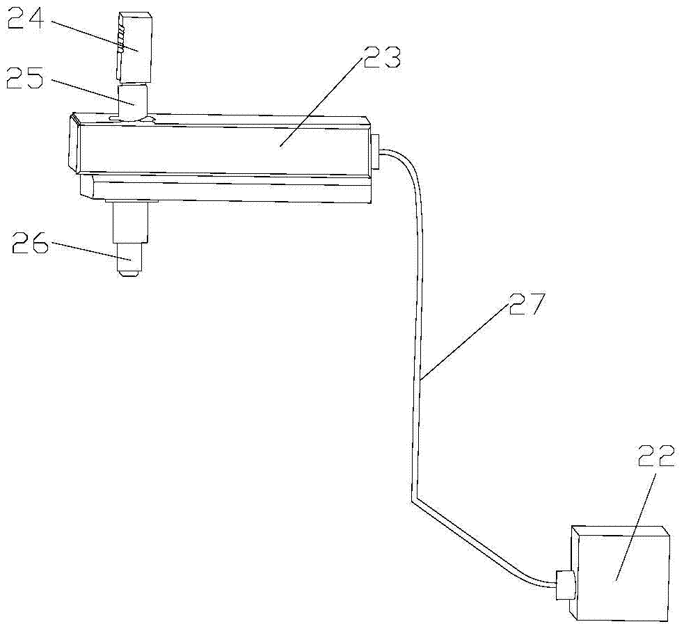 A metering type micro-nano step height measuring device