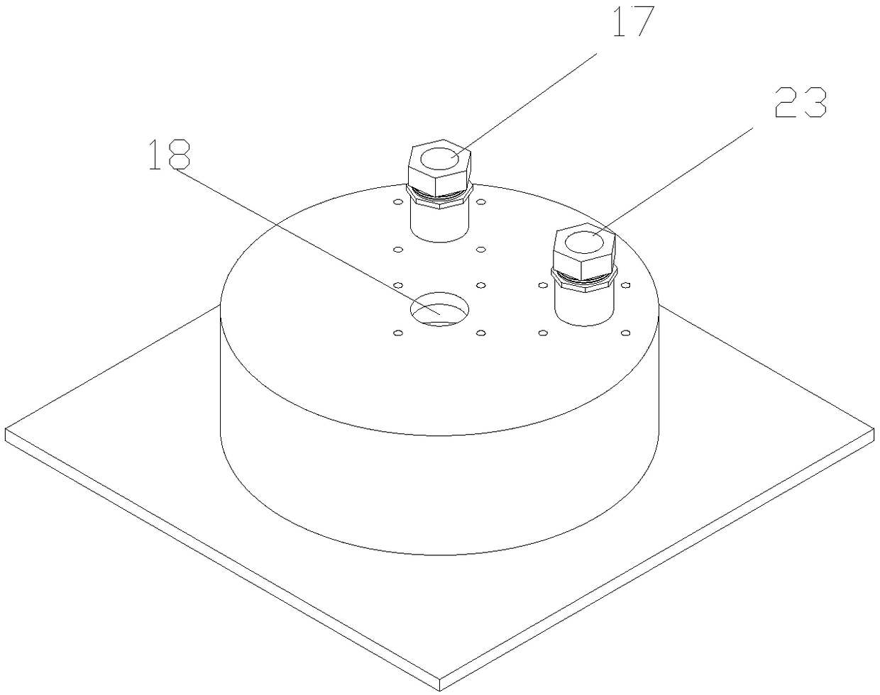 Airtight powder screening system and method for metal 3D printer