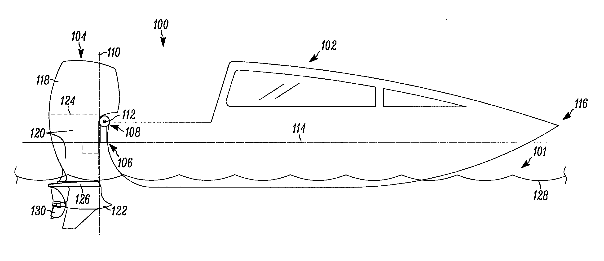 Large outboard motor for marine vessel application and related methods of making and operating same