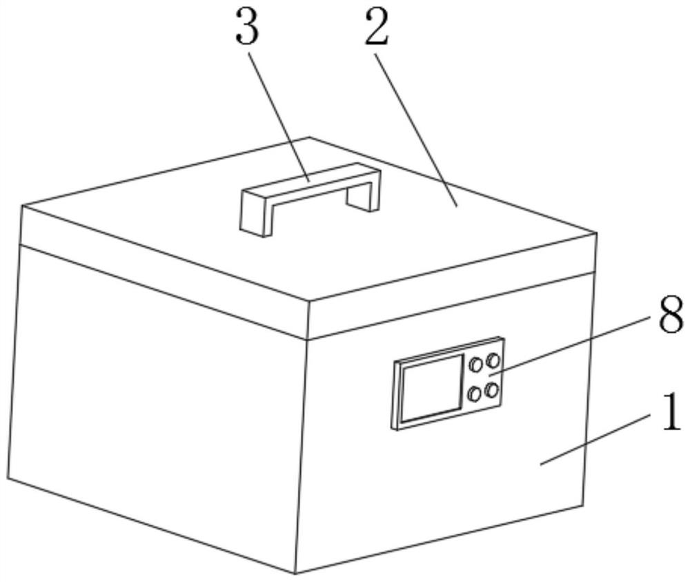 Portable medicine storage equipment for department of cardiology