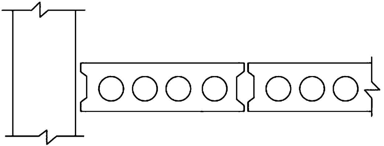 Factory prefabricated floor slab structure