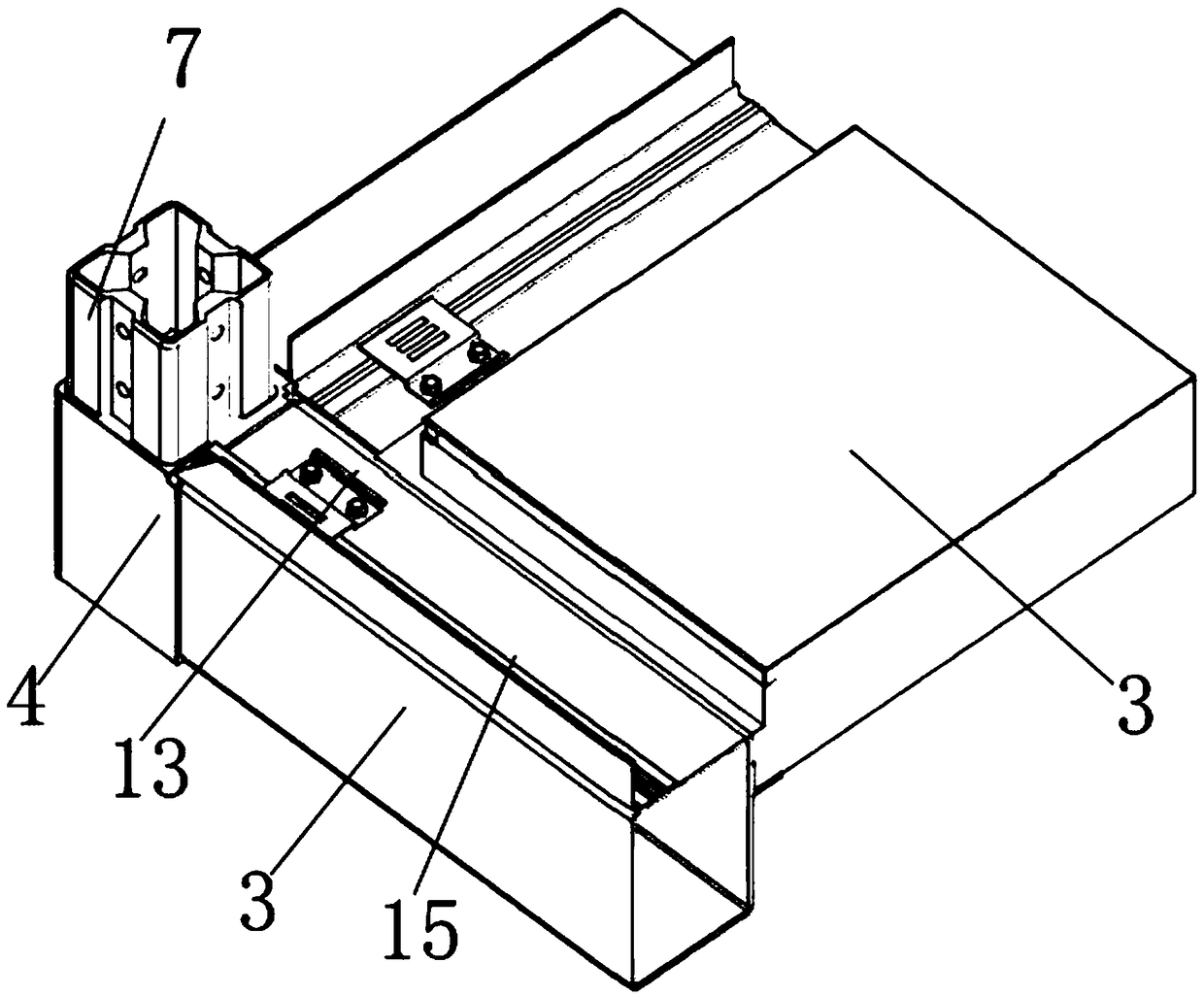 Factory prefabricated floor slab structure