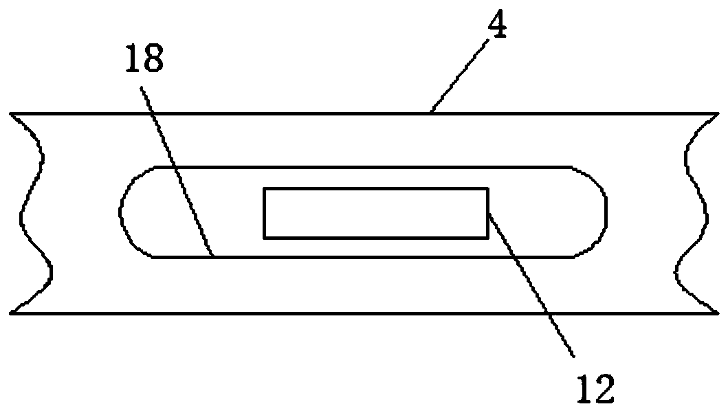 Preparation device before labeling can on beef can processing assembly line