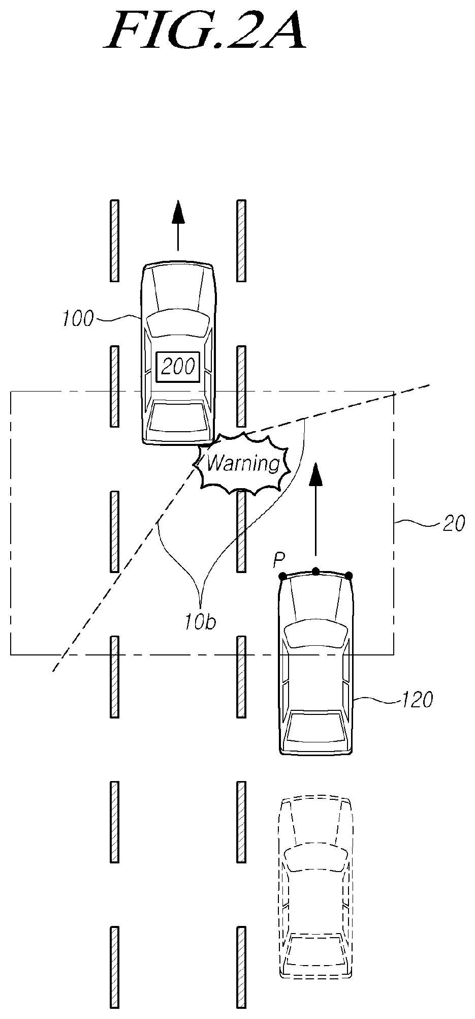 System for controlling host vehicle and method for controlling host vehicle