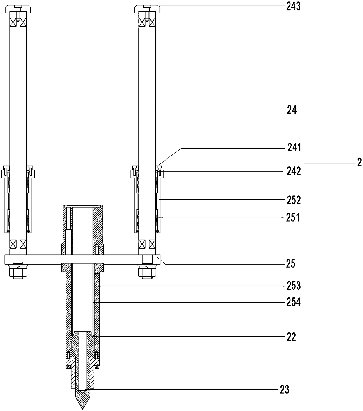 Press-fitting mechanism, method and error-proof method thereof for tapered roller bearing