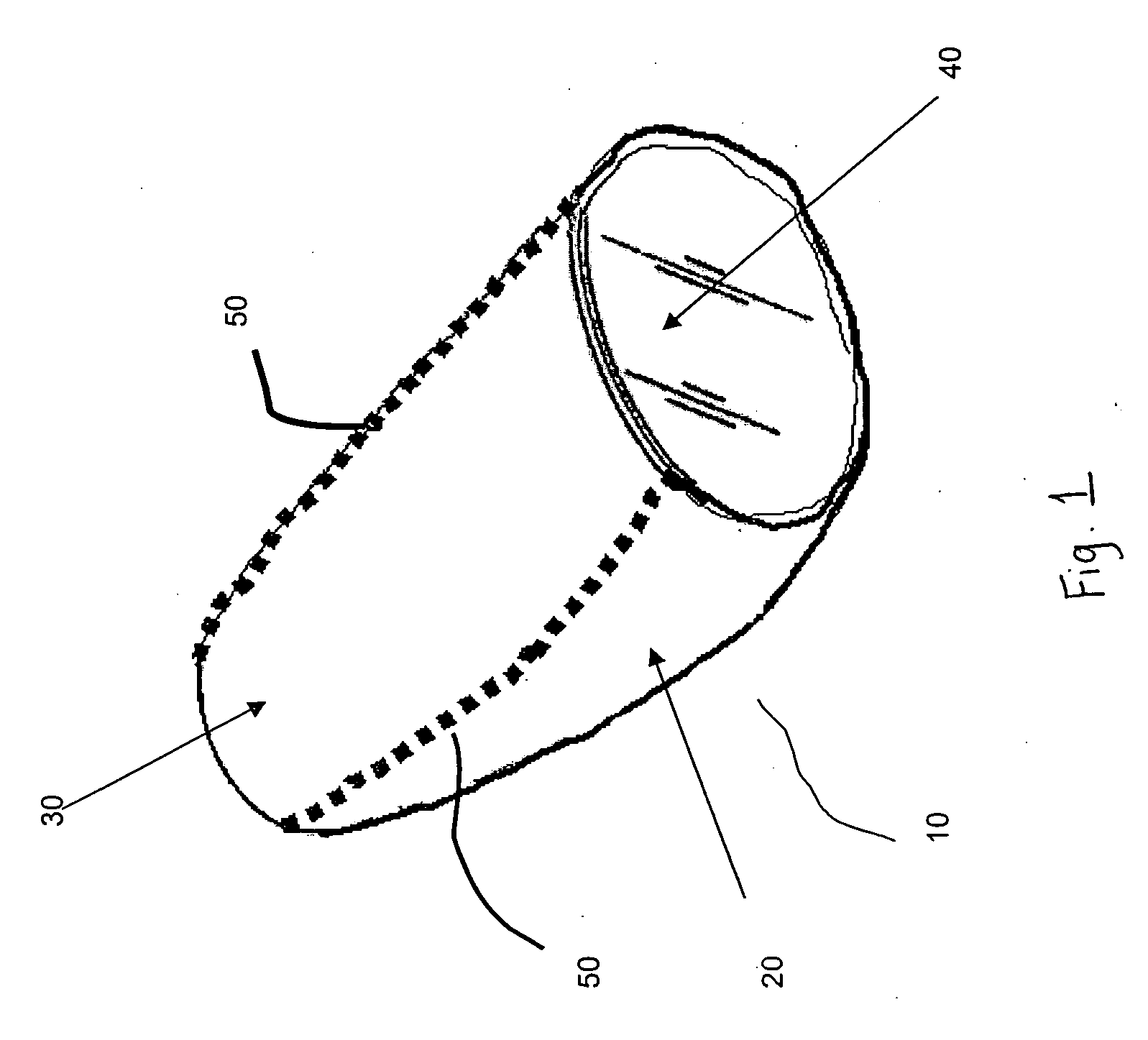 Three-dimensional finger glove