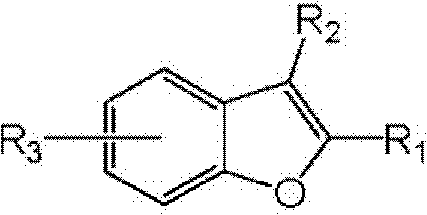 Preparation process of benzofuran