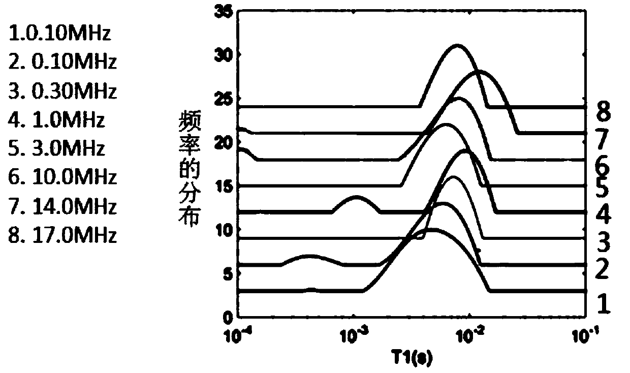 Measuring characterization method for dynamical and pore-diameter characteristics of micro-pore surface of rock core