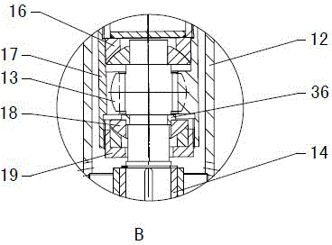 Two-way thrust universal coupling for high-stability screw pump