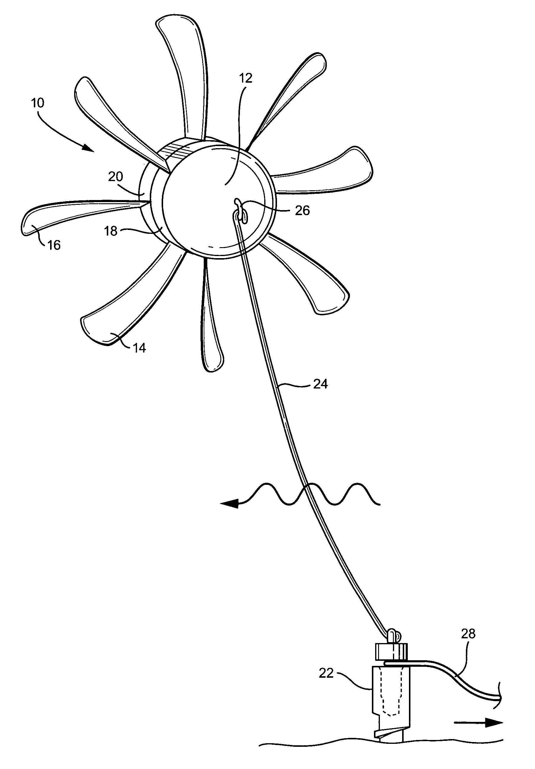 Water current generator