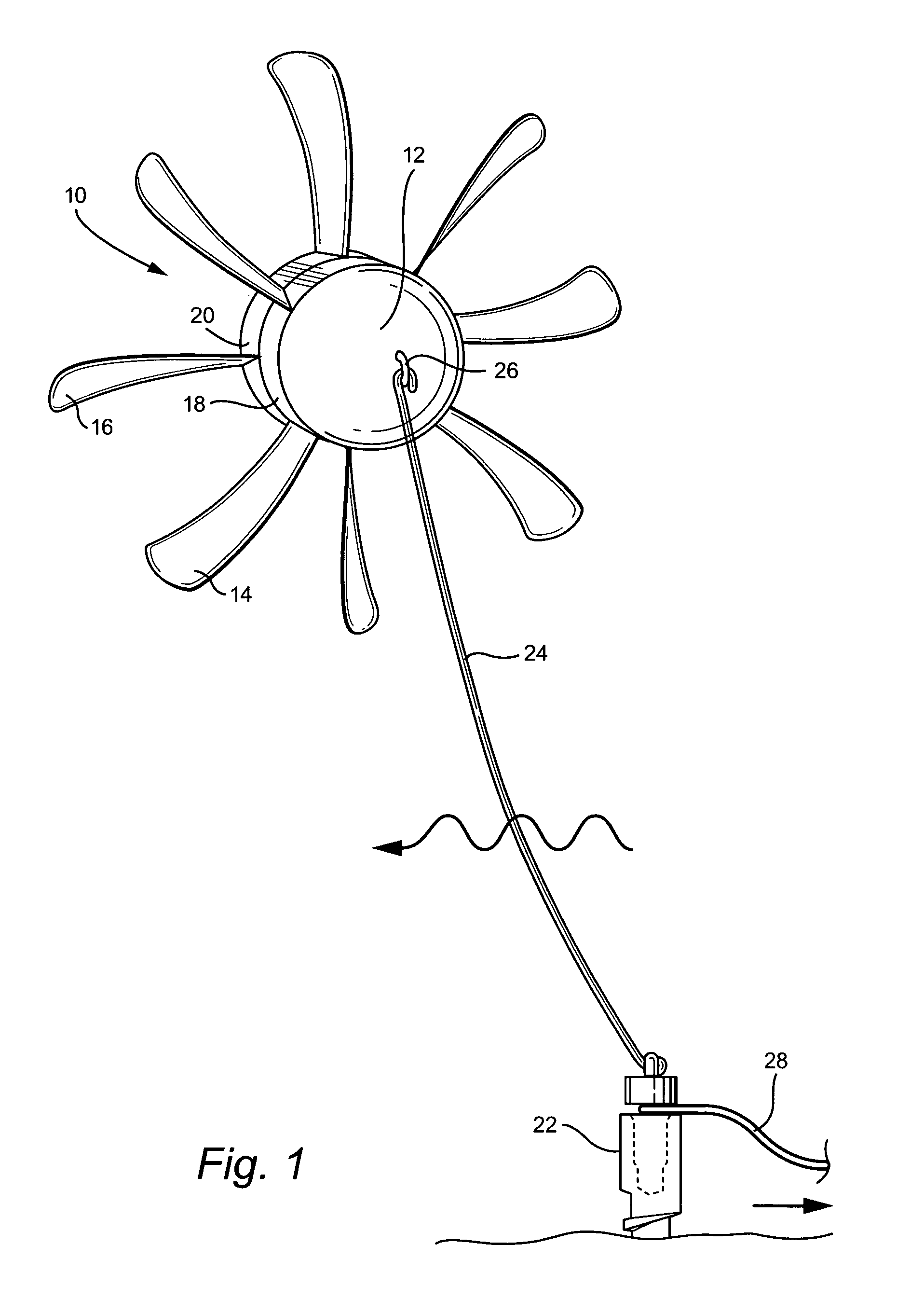 Water current generator