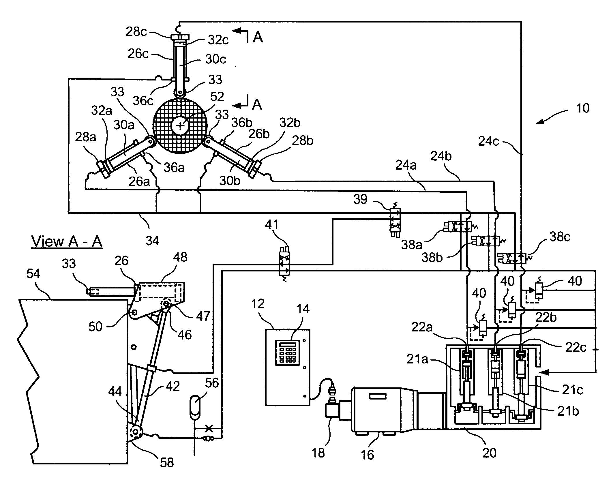 Dynamic Centering Fixture with Hydraulic Load Delivery Compensation