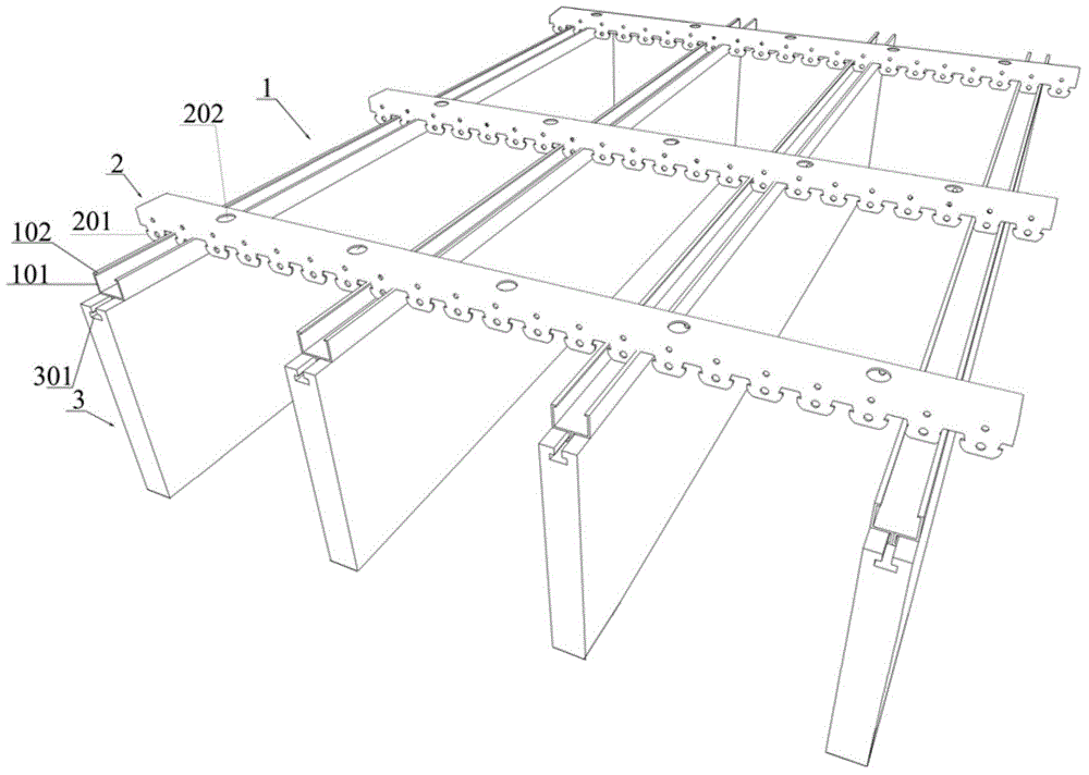 Sound-absorbing ceiling system