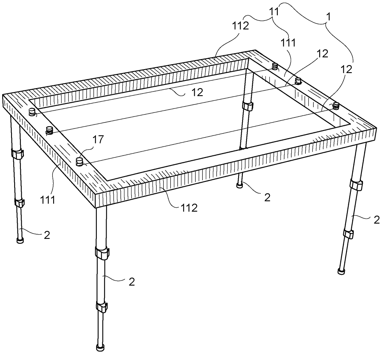 Supporting bracket for supine reading