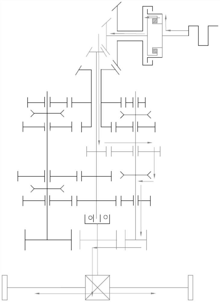 Rear drive power assembly device and vehicle