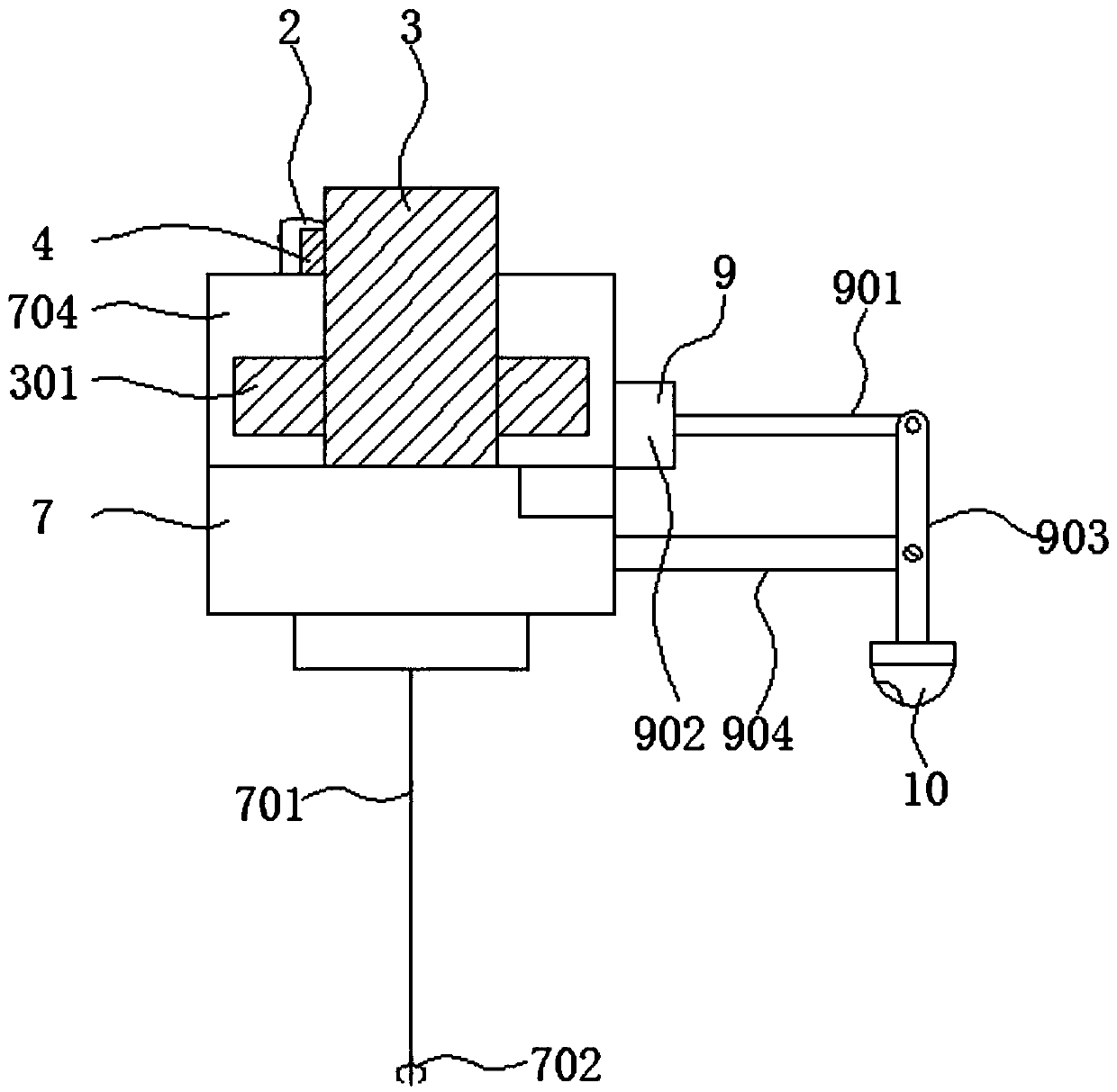 Door crane based on Internet of Things and remote control system of door crane