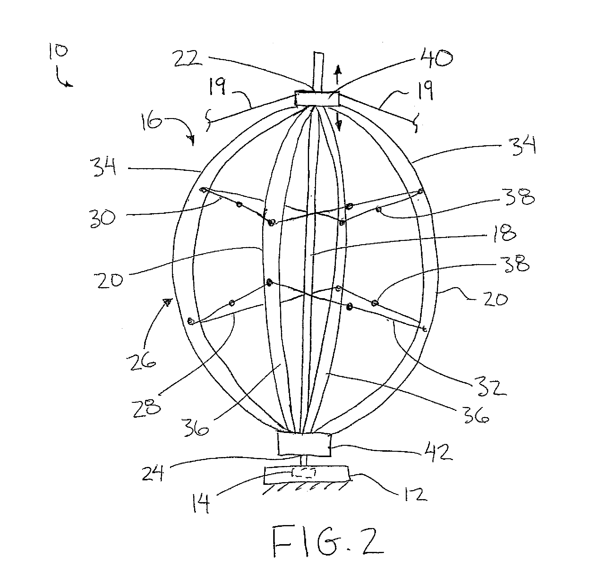 Lift-Type Vertical Axis Turbine