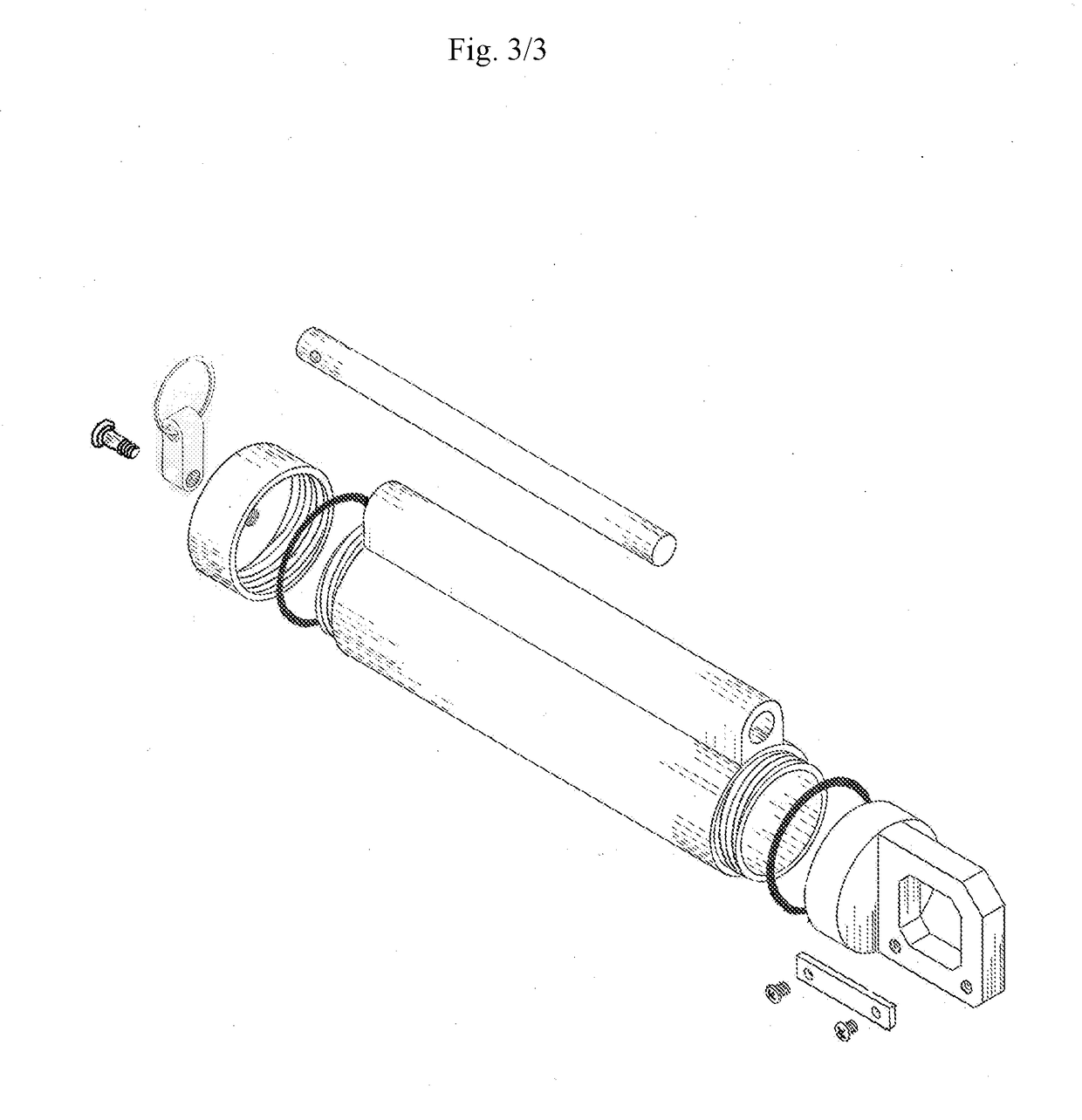 Handheld Storage Tube Having an Externally Integrated Firestarter