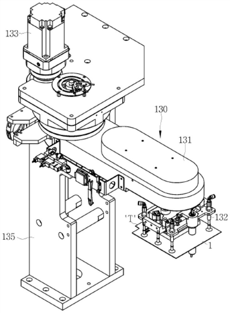 Battery pack manufacturing device for secondary batteries