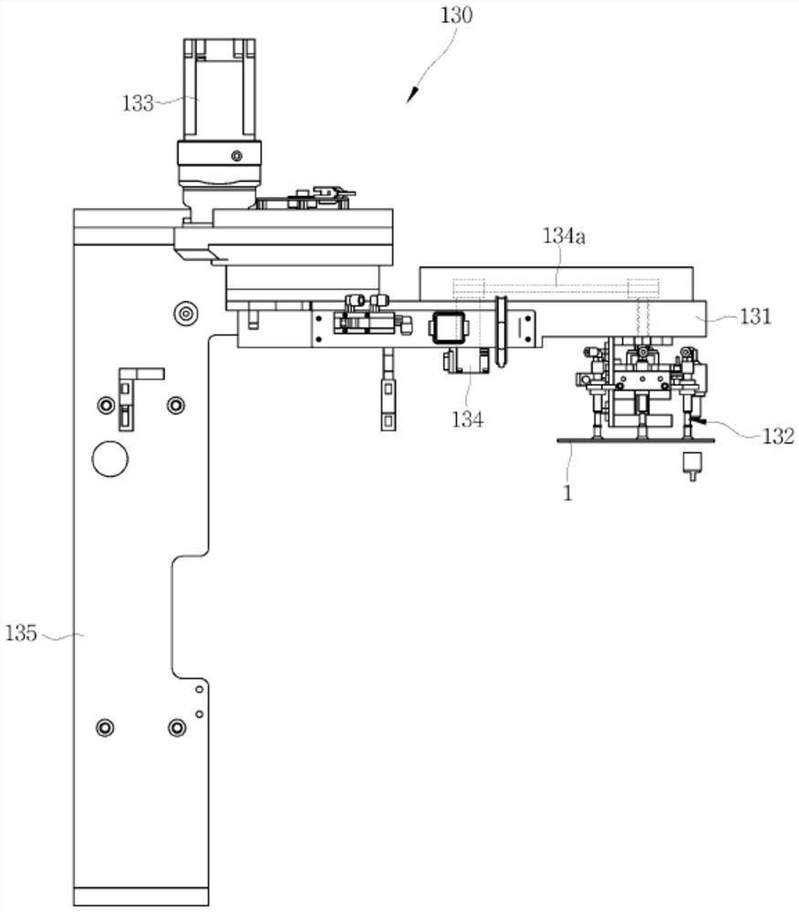 Battery pack manufacturing device for secondary batteries