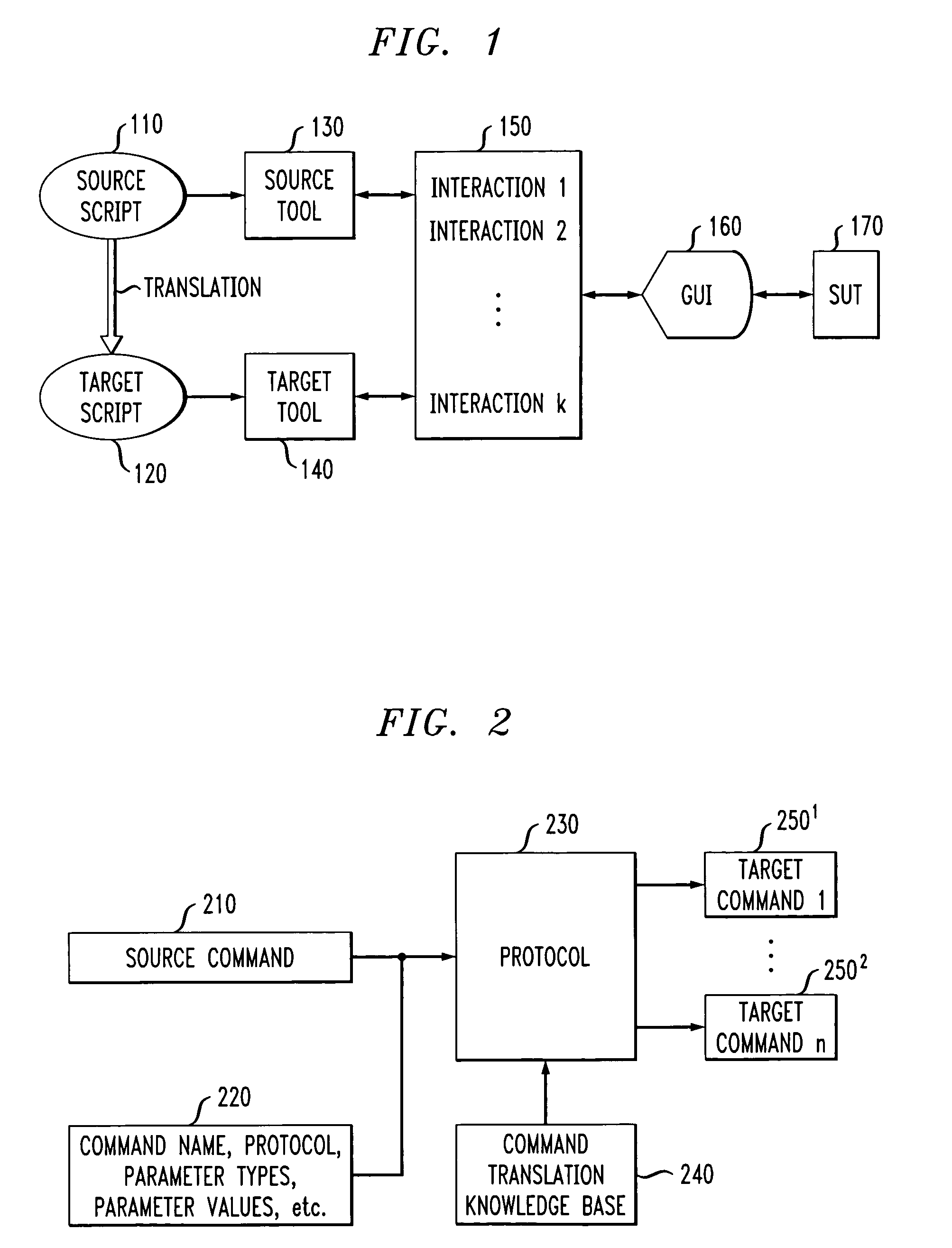 Methods and apparatus for translating application tests for execution with simulation software tools