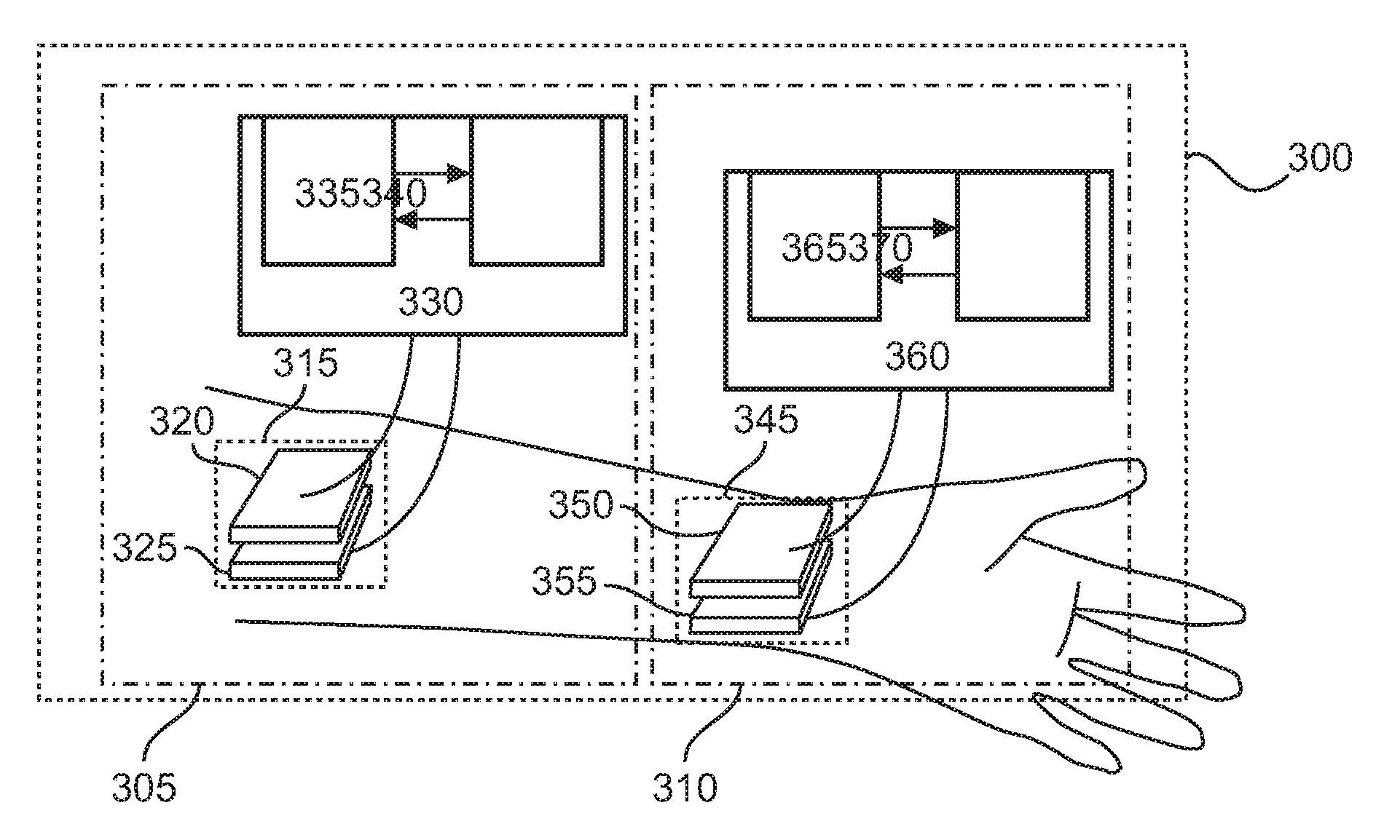 Capacitive sensing and communicating