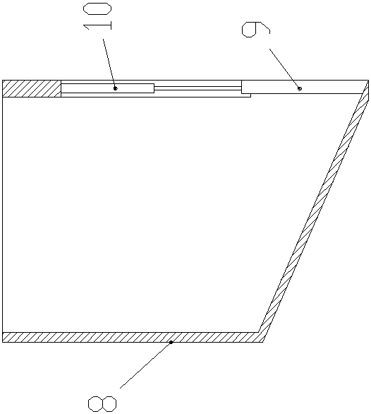 Automatic laying device for similar material simulation test and application method thereof