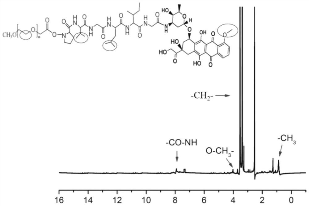 Immune checkpoint blocking polypeptide prodrug nano-micelle, preparation method and application