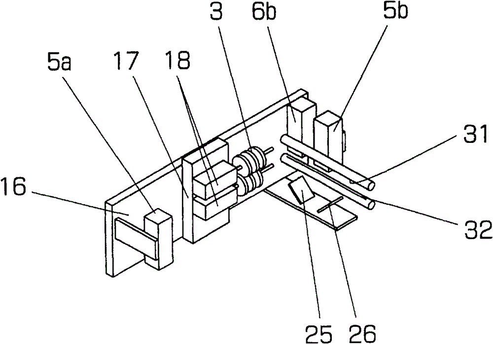 Chamfering device for hard and brittle plates