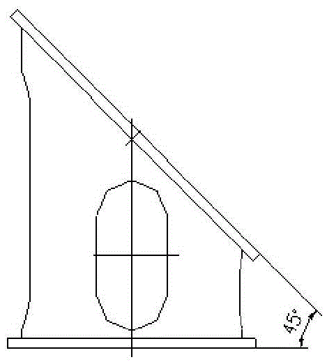 Attitude-adjusting assembly process for performance testing of special-shaped satellite structure antennas