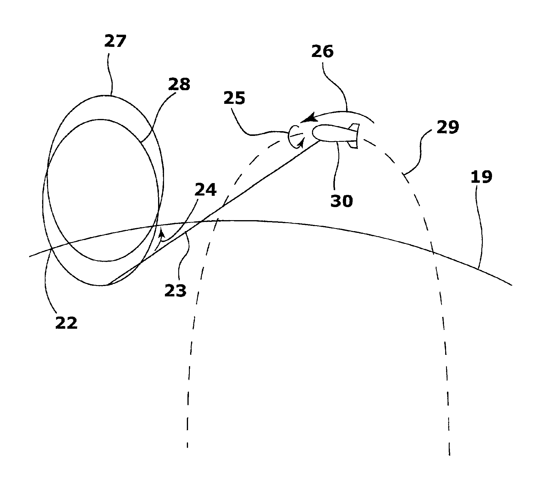 Panoramic aerial imaging device