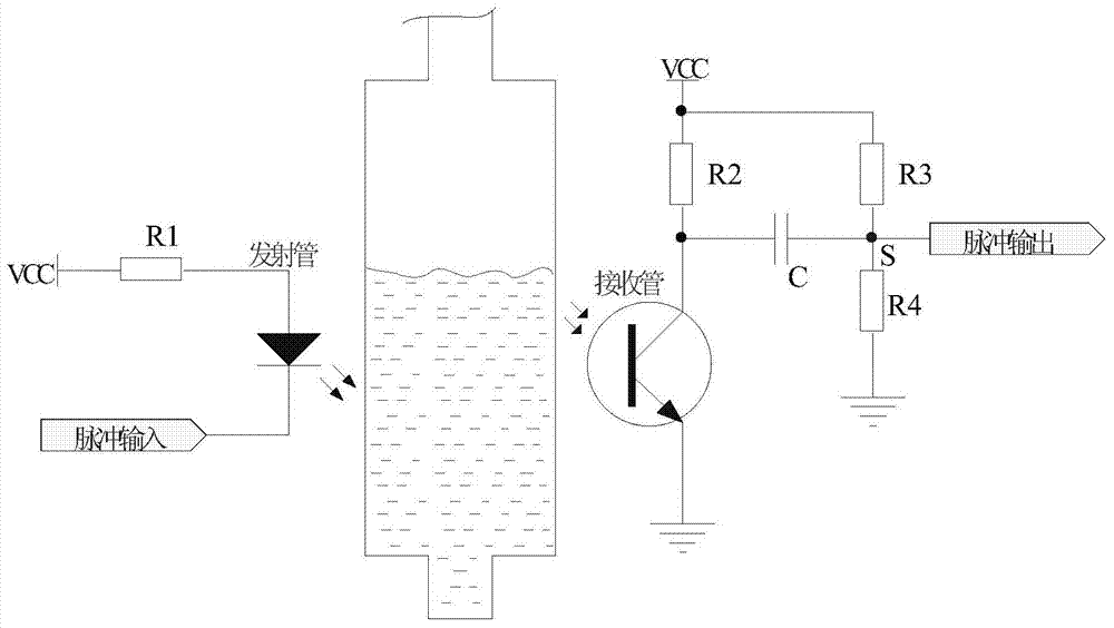 Device and method for detecting liquid level of infusion drip chamber