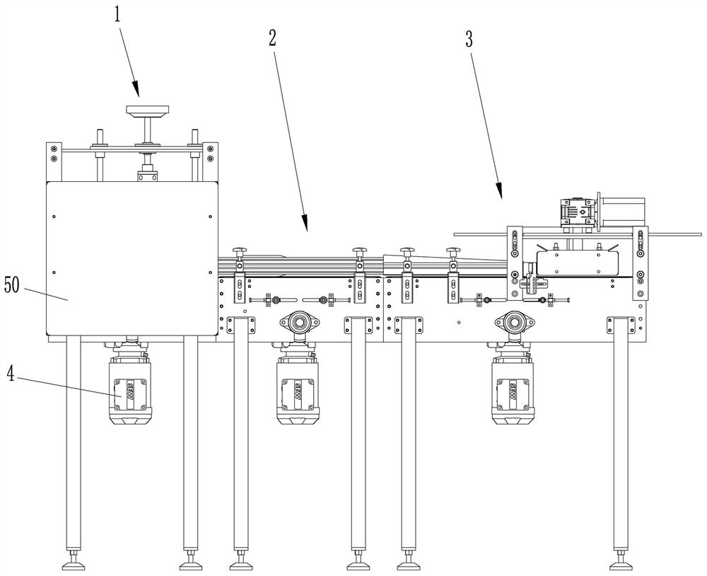 A pressing and reversing equipment for soft bag packaging