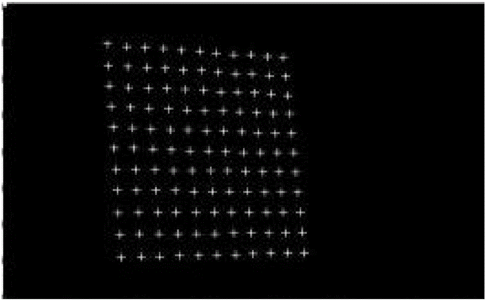 Projector calibration method based on red and blue checkerboard calibration plate