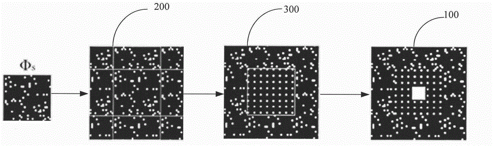 Compressed sensing magnetic resonance fast imaging method