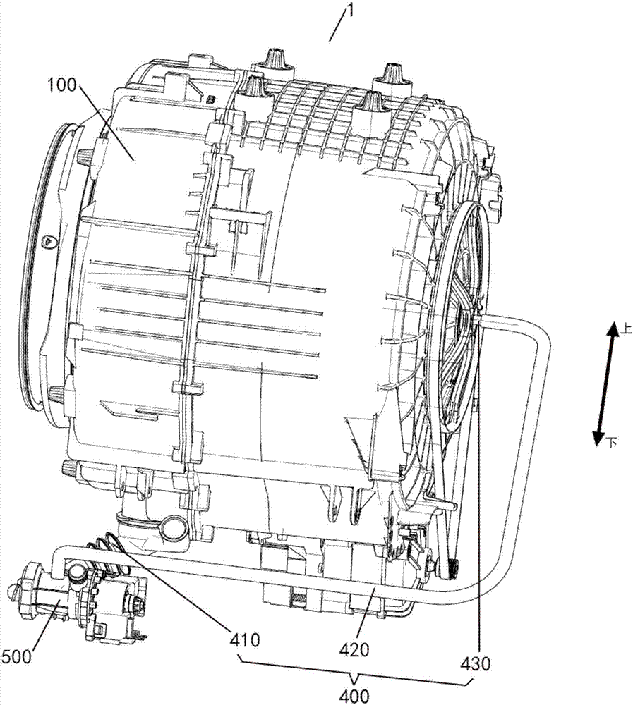 Roller washing machine