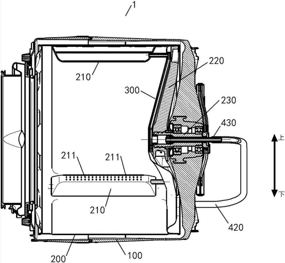 Roller washing machine