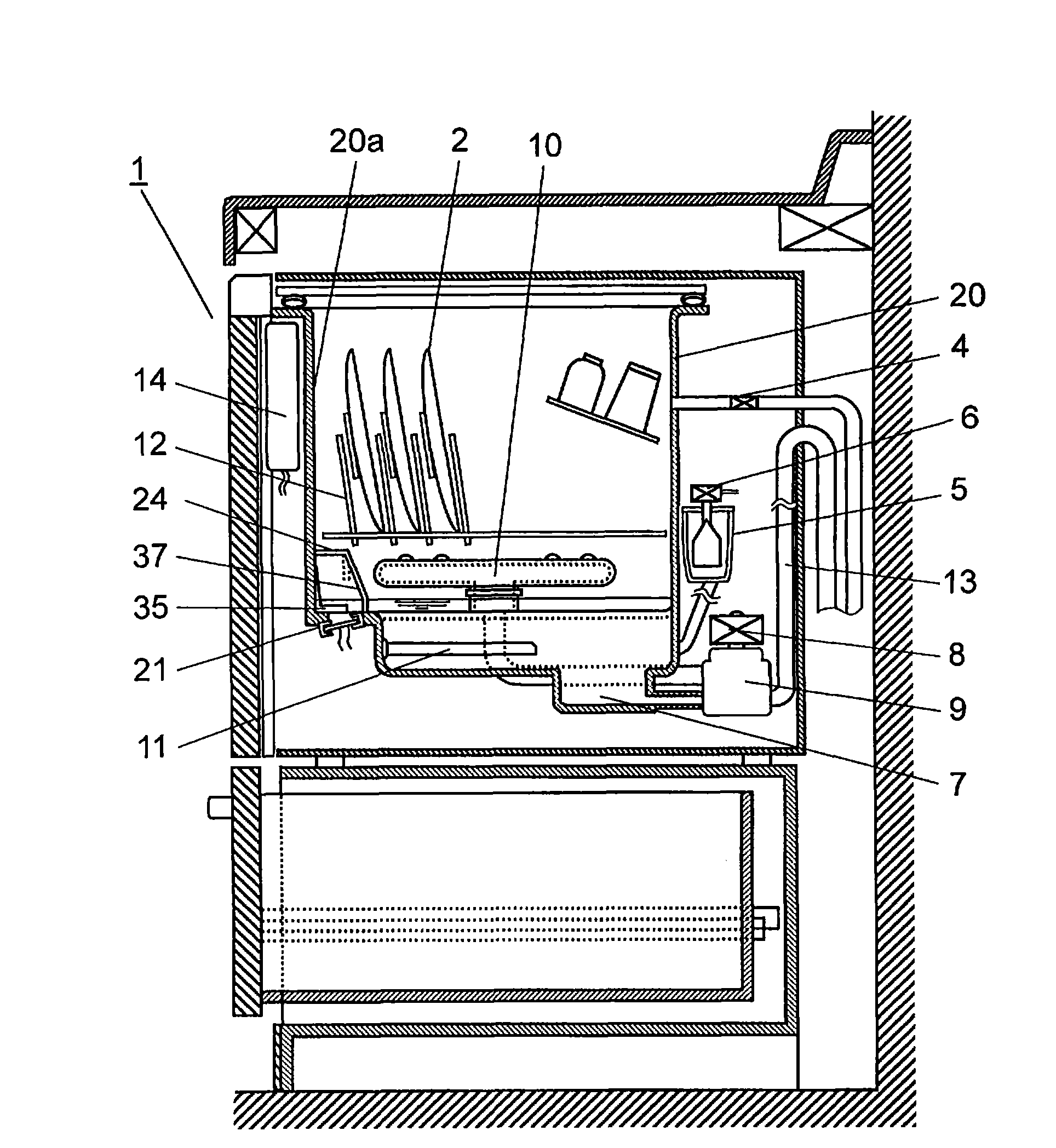 Tableware cleaner