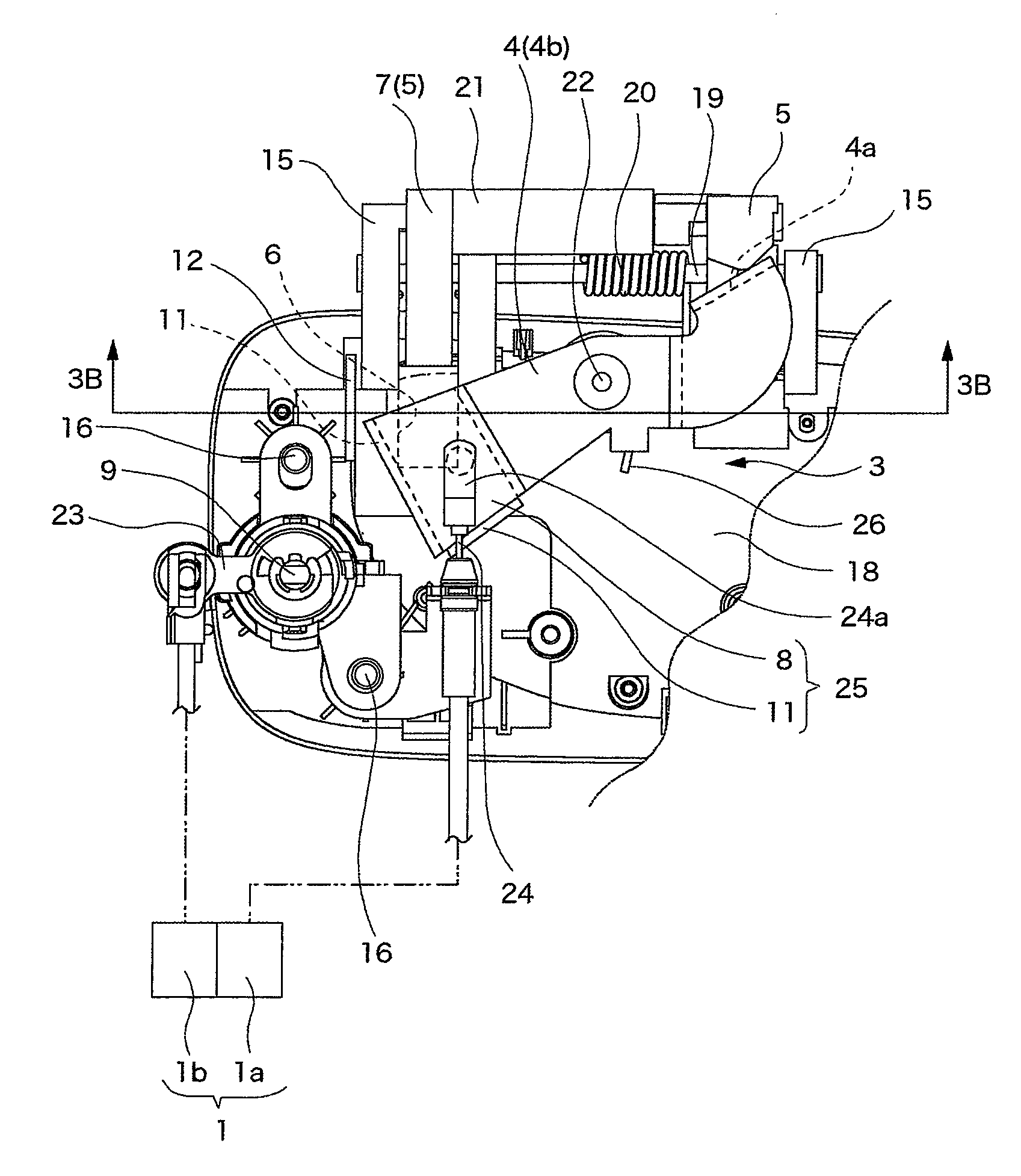 Handle apparatus