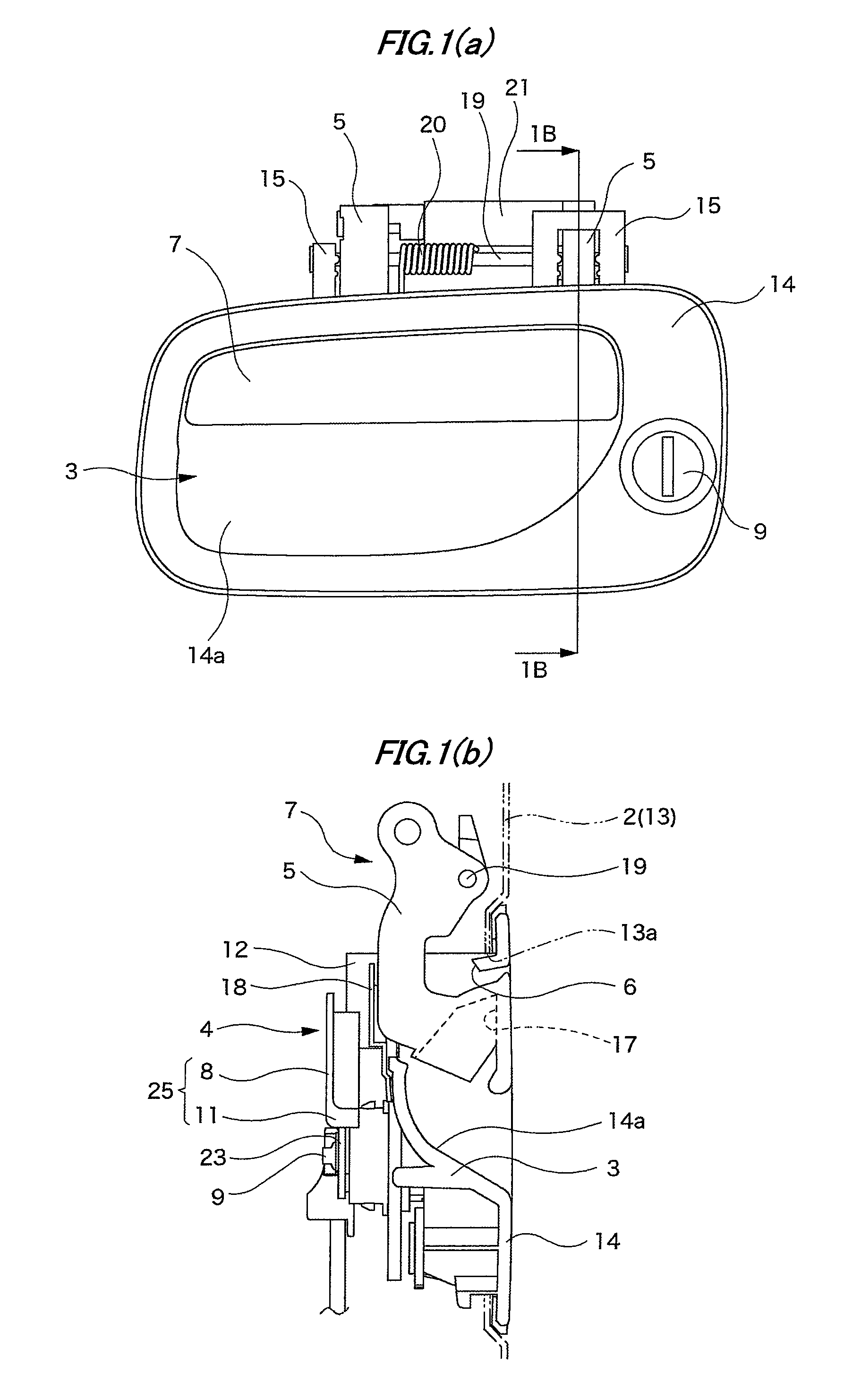 Handle apparatus