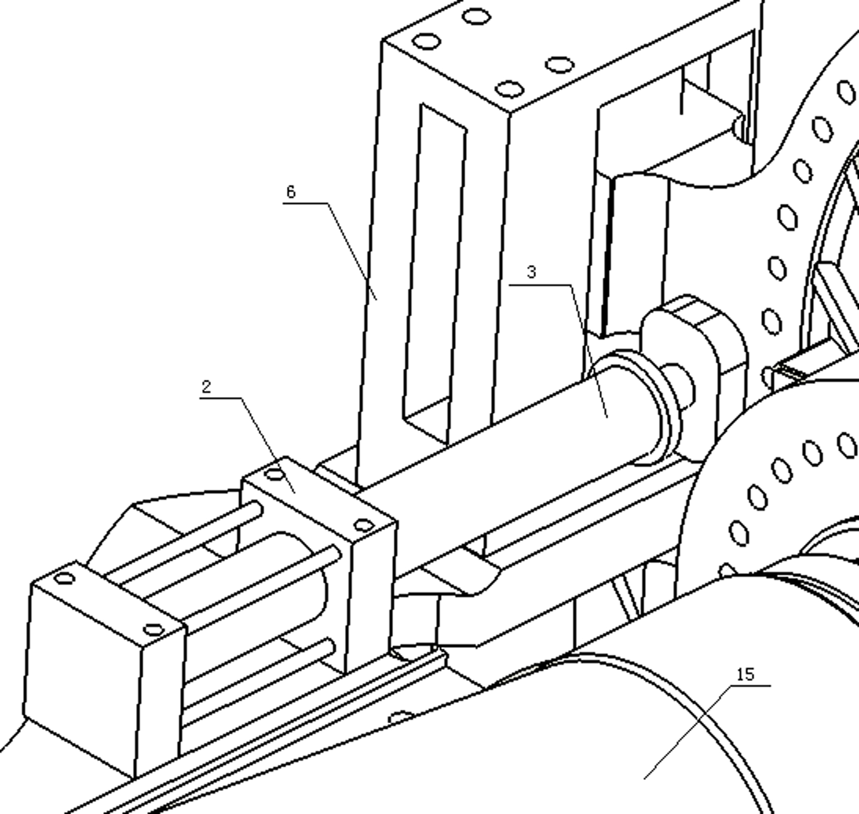 Method and device for disassembling gear box of wind driven generator