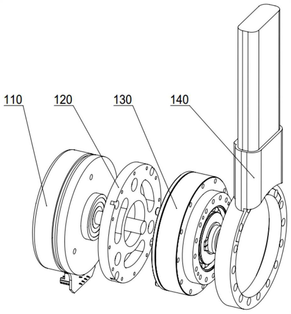 Rigidity-variable robot flexible joint